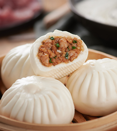 南北包点-浓香肉包